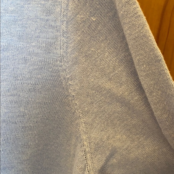 Light Blue Short Sleeved Eileen Fisher Sweater - Picture 10 of 10